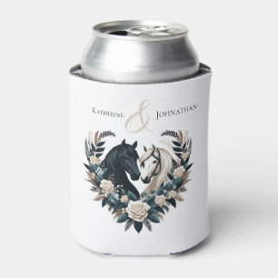 Country Wedding-Horses in Love  Can Cooler
