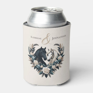 Country Wedding-Horses in Love Can Cooler