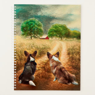 Country Welsh Corgis Planner