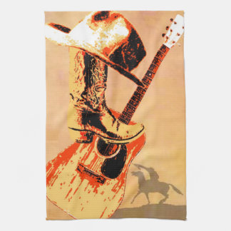 Country Western American MoJo Kitchen Towel