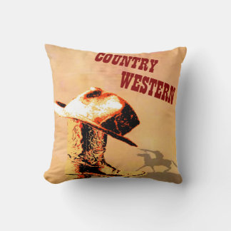 Country Western American MoJo Pillow