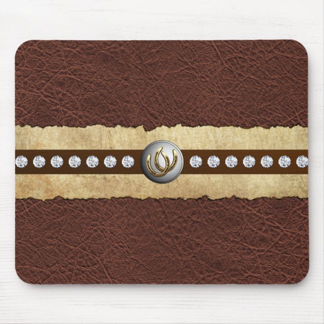 Country Western BLING Mouse Mat (Front)
