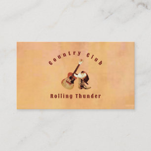 Country Western Business Card
