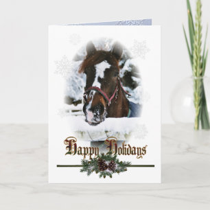 Country Western Christmas Holiday Cards