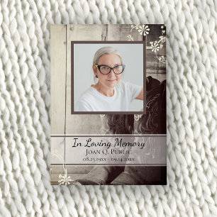 Country Western Cowboy Boots Funeral Memorial