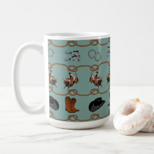Country Western Cowboy Coffee Mug