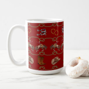 Country Western Cowboy Coffee Mug