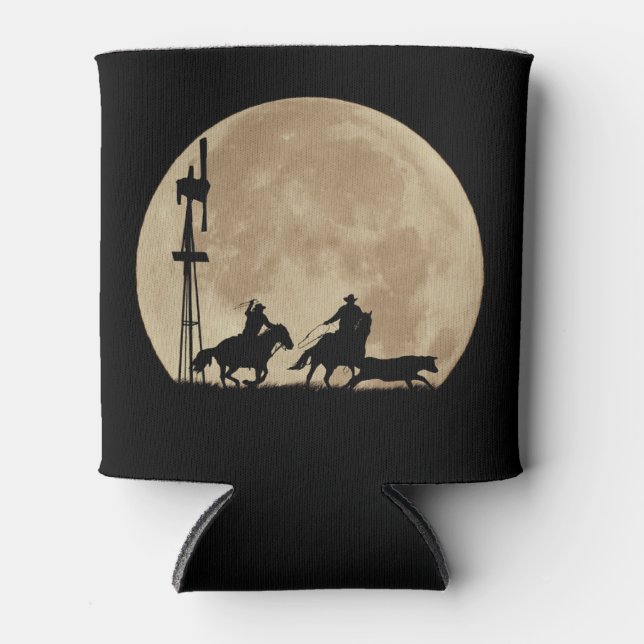 Country Western Cowboy Koozie (Front)