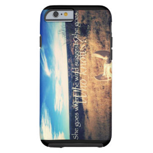 Country Western Cowgirl Horse iPhone 6/6s Case