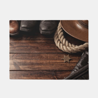 Country western Door mat