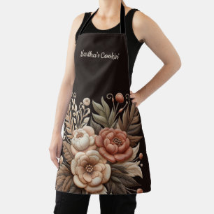 Country Western Flowers Apron