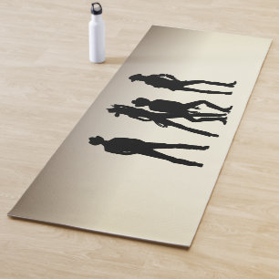 Country Western Fun Yoga Mat