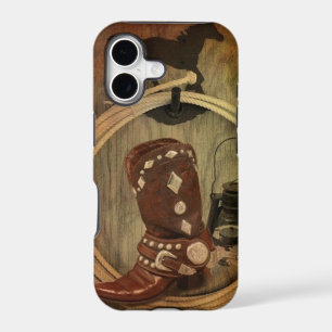 country western horse cowboy boot Lasso Rope