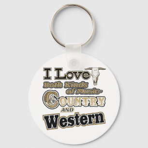Country Western Key Ring