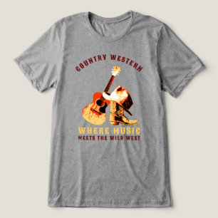 Country Western Tri-Blend Shirt