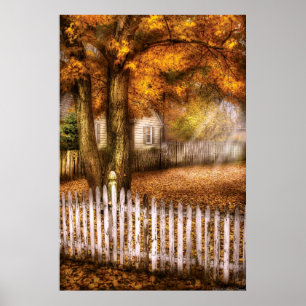 Country - White Picket Fence Poster