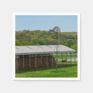 Country Windmill Napkin