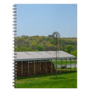 Country Windmill Notebook