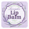 Country Wood Purple Lavender Lip Balm Labels