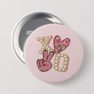 Country XOXO – Wild West Love 7.5 Cm Round Badge