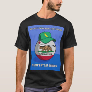 Countryball Dubious California    T-Shirt