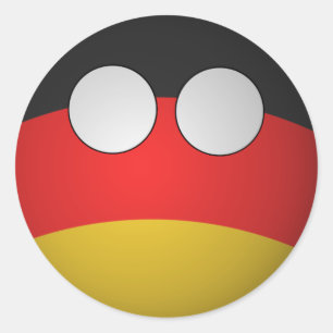 CountryBall Germany Sticker