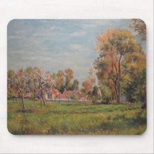 Countryside around Lagny, France (Rural Landscape) Mouse Mat