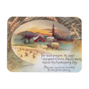 Countryside Greetings Premium Flexi Magnet