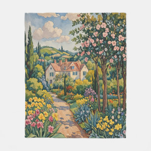 Countryside Haven Fleece Blanket