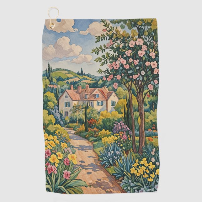  Countryside Haven Golf Towel (Front)