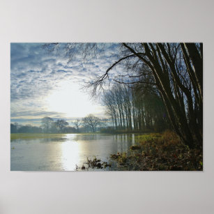 Countryside Landscape Poster