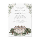 Countryside Manor Wedding Invitation