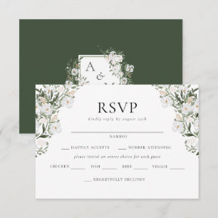 Countryside Manor Wedding RSVP Enclosure Card