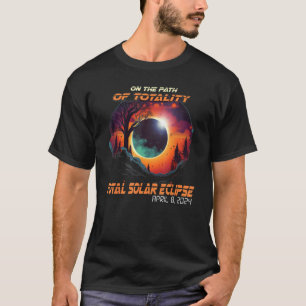Countryside On The Path Of Totality Total Solar Ec T-Shirt