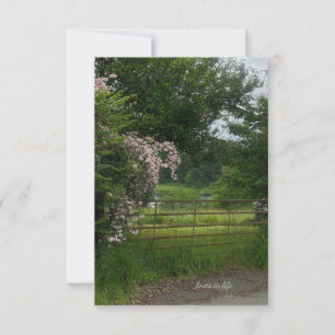 Countryside Scenery Card