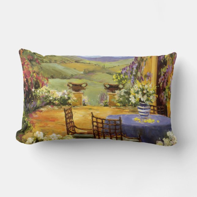 Countryside Terrace Lumbar Cushion (Front)