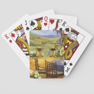 Countryside Terrace Playing Cards