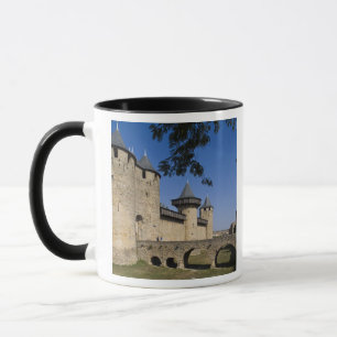 Counts Castle, Carcassonne, Aude, Languedoc, Mug