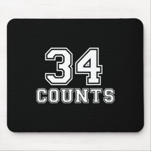 Counts President Donald Trump Team Biden Finally!  Mouse Mat