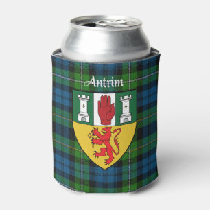 County Antrim Plaid Can Cooler