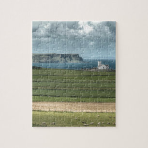 County Antrim's Coastal Causeway, Northern Ireland Jigsaw Puzzle