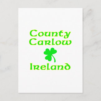 County Carlow, Ireland Postcard