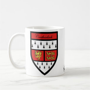County Carlow Map & Crest Mugs