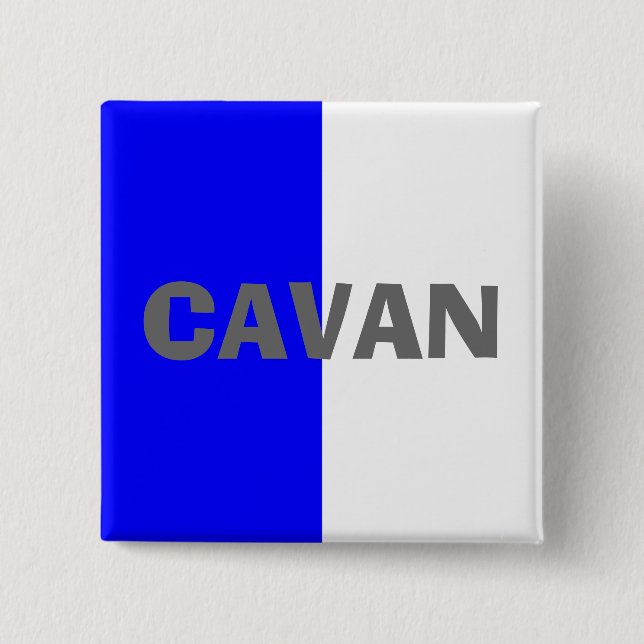 County Cavan  Flag Badge (Front)