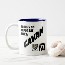County Cavan Ireland  Two-Tone Coffee Mug