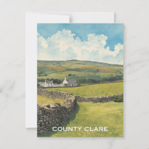 County Clare Ireland Postcard