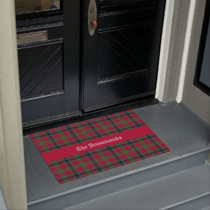 County Clare Tartan Customisable  Doormat