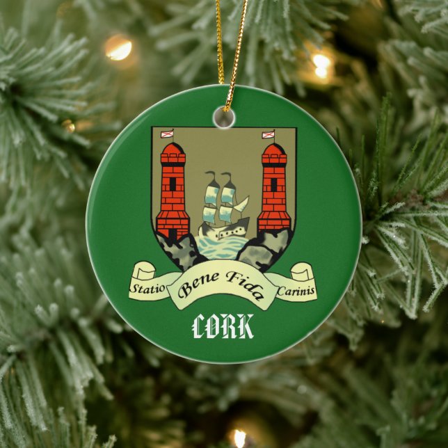 County Cork Ireland Christmas Ornament (Tree)