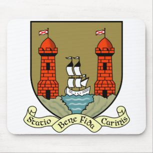 County Cork Ireland Coat of Arms Mouse Mat