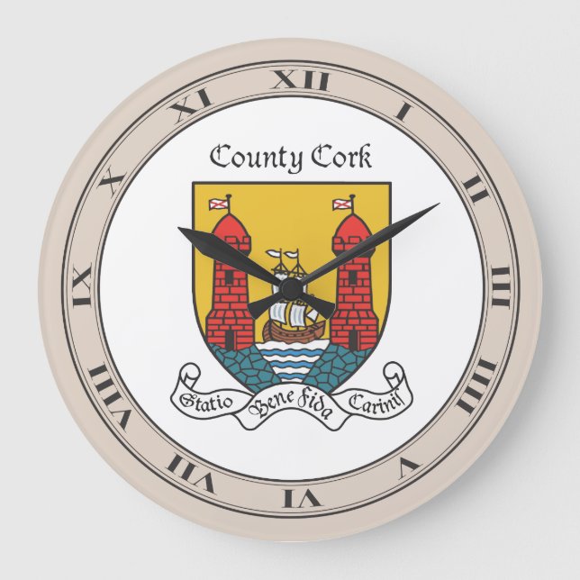 County Cork Wall Clock (Front)